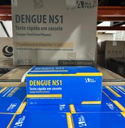 Quase 2 mil caixas de testes rápidos para detecção da dengue serão distribuídas em Alagoas