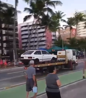 Veículo fugido é apreendido após denúncia anônima em Maceió