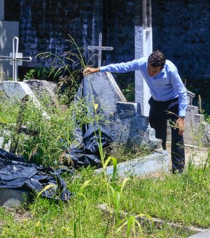 Defensoria flagra irregularidades em vistoria no Cemitério São Luís, em Maceió