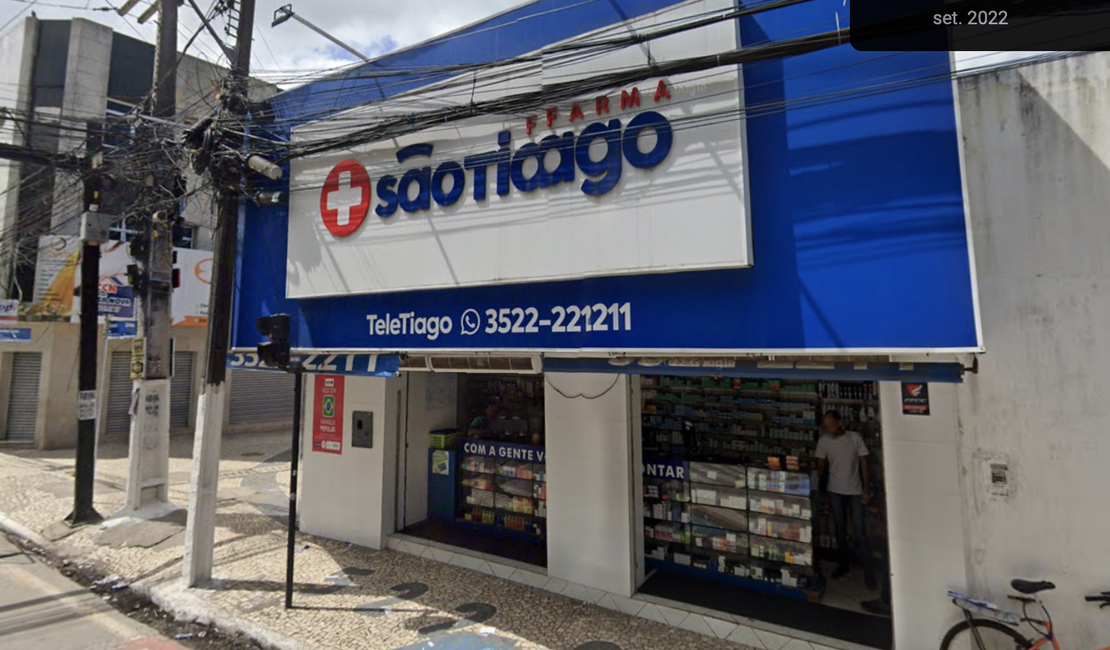 Farmácia São Tiago anuncia fechamento de unidade 24 horas em Arapiraca