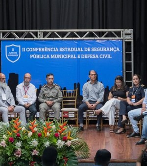 Arapiraca sedia II Conferência de Segurança Pública Municipal e Defesa Civil de Alagoas