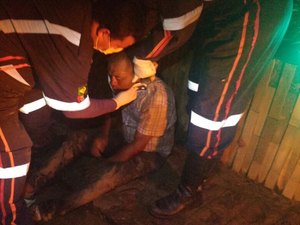 Homem embriagado atravessa pista e acaba provocando acidente na AL-220