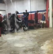 Chuva provoca alagamentos em Santana do Ipanema nesta sexta-feira (13)