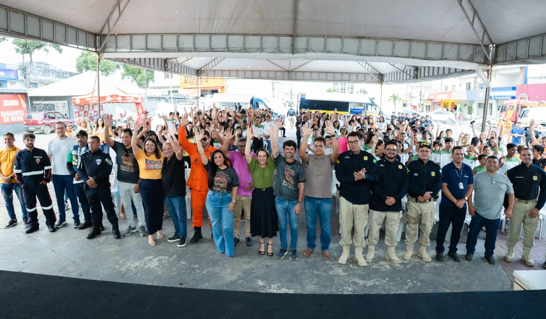PRF promove ação educativa da Semana Nacional de Trânsito em União dos Palmares