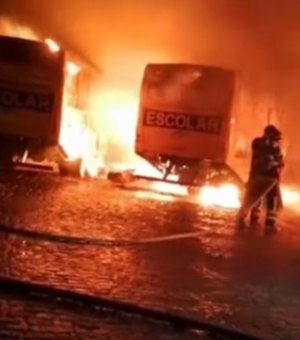 Destruição: Incêndio atinge veículos da Prefeitura de Bom Conselho, em PE