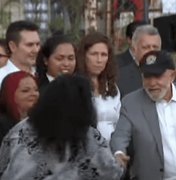Lula dividiu palco com presa por tráfico na Favela do Moinho