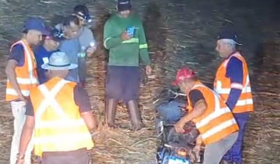 Moto roubada é achada escondida em canavial na Barra de Santo Antônio