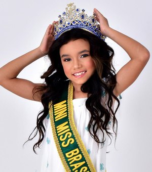 Alagoana Maria Antonella representa o Brasil no Mini Miss Mundial