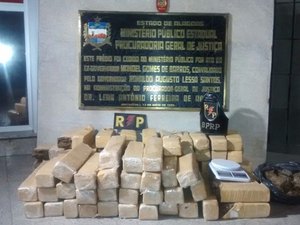 Homem é preso com  110 Kg de maconha, em Maceió