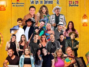 Prefeitura de São Luís do Quitunde anuncia atrações das Festas Juninas