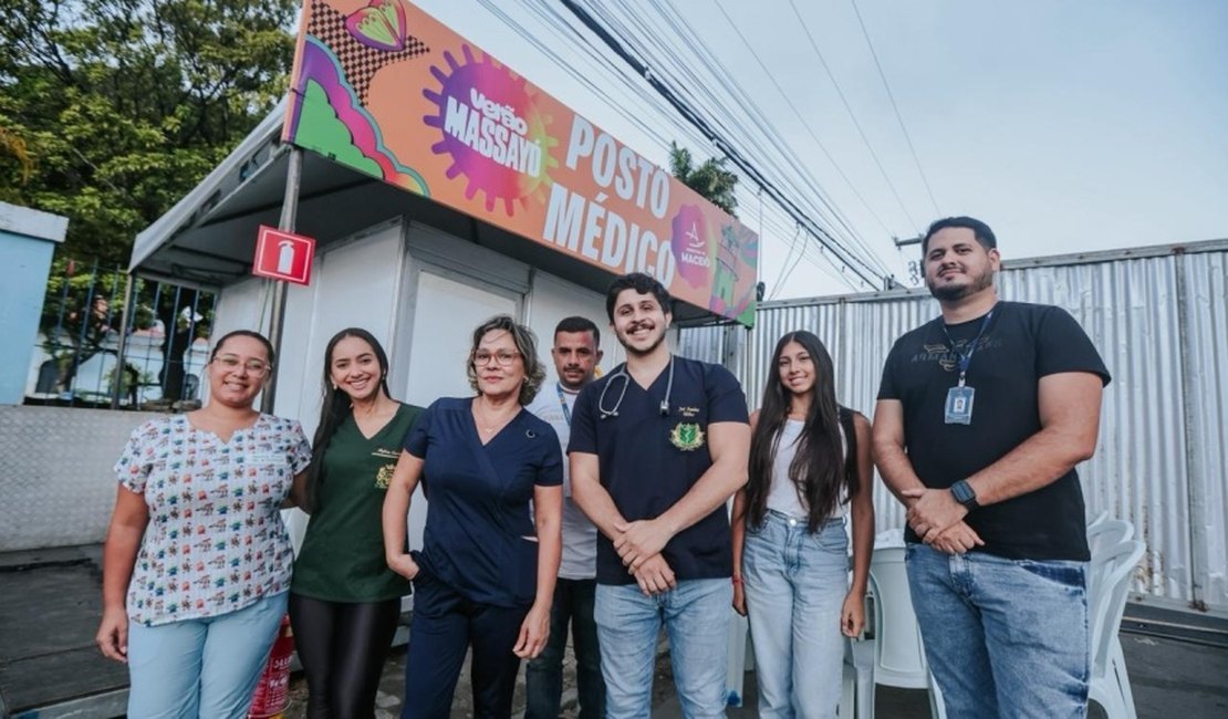 Saúde disponibiliza serviços de emergência para público durante Verão Massayó 2026