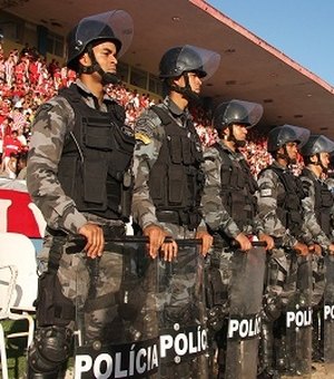 Polícia garante segurança em jogo da Final do Campeonato Alagoano Sub-20