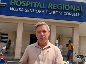 Cabo Bebeto denuncia dívida de R$ 34 milhões com Hospital Regional de Arapiraca