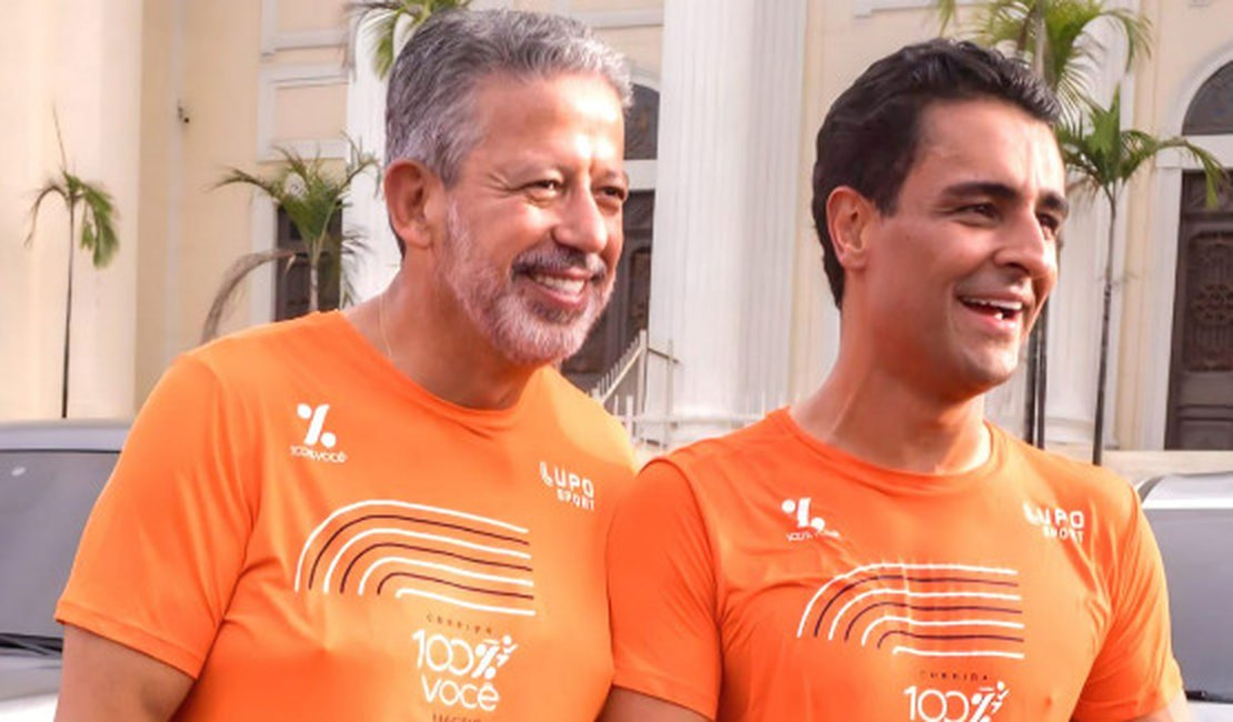 Arthur Lira participa com JHC da Corrida 100% Você e celebra Emancipação de Alagoas