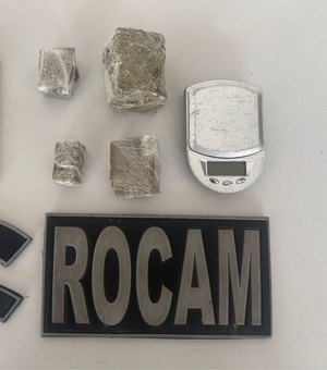 Homem é preso por tráfico de drogas após denúncia de violência doméstica