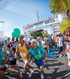 Maceió recebe Circuito Sesi 10k neste domingo