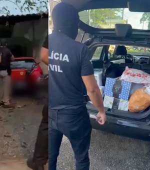 Preso grupo suspeito de furtar farmácias, supermercados e shoppings em AL e vários estados