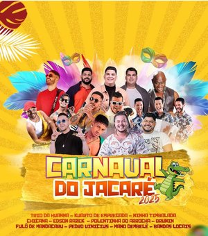 Prefeitura de Matriz de Camaragibe divulga programação do Carnaval do Jacaré