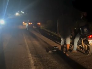 Homem embriagado provoca acidente ao atravessar rodovia no município de Canapi