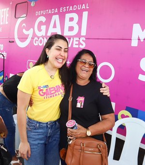 Gabinete Itinerante da deputada Gabi Gonçalves leva serviços gratuitos a Maribondo