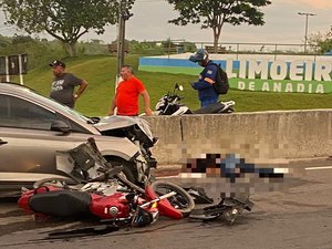 Motociclista morre em grave acidente na AL-220, em Limoeiro de Anadia