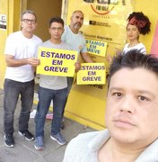 Greve dos jornalistas em Arapiraca recebe apoio de entidades sindicais