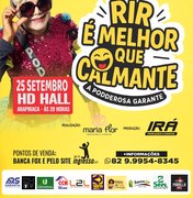 Podderosa apresenta o espetáculo “Rir é Melhor que Calmante” no HD Hall