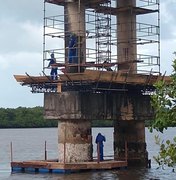 Governo inicia recuperação estrutural da ponte da Ponte do Gunga