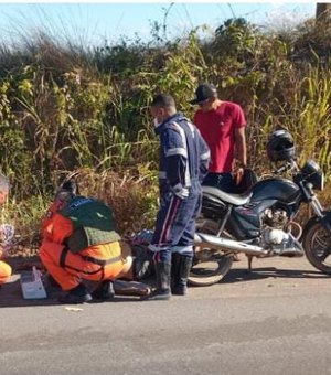 Motociclista morre após colidir com carreta na BR-101, em Teotônio Vilela