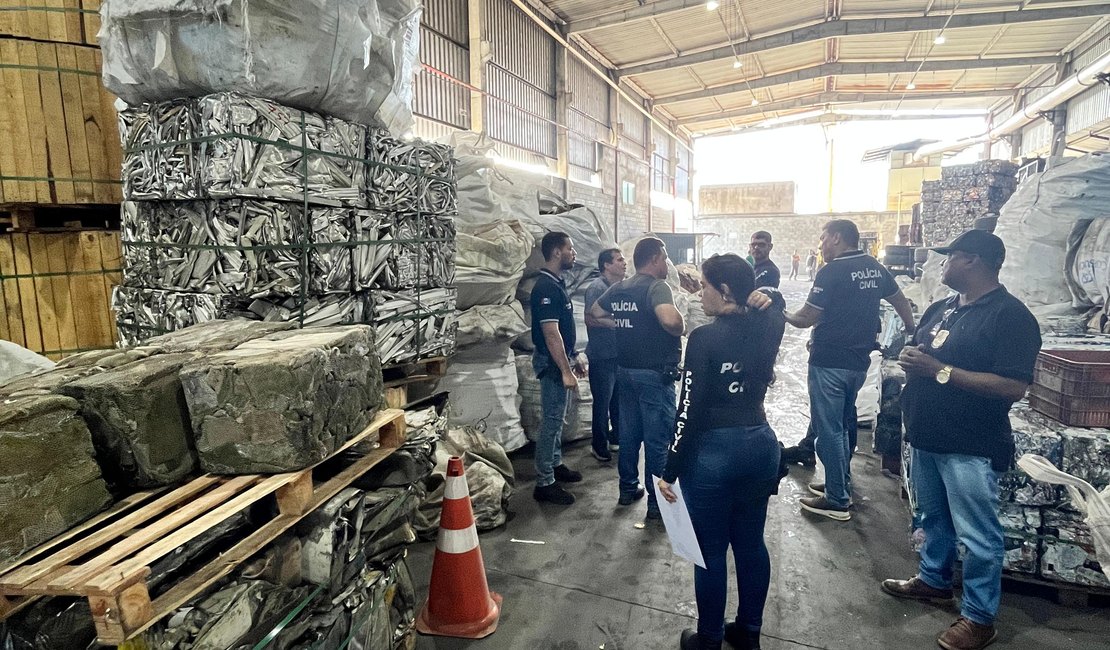 [Vídeo] Empresário alagoano é preso com seis toneladas de cabos roubados