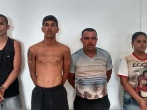 Operação integrada prende quatro pessoas e apreende 16 kg de maconha na capital