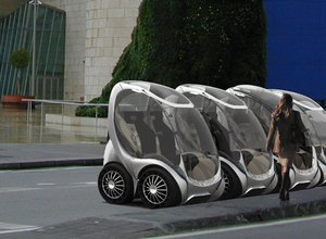Carro do futuro que pesa apenas 450kg encolhe ao estacionar