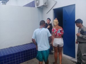 Briga no Centro de Maceió acaba com facada na bochecha
