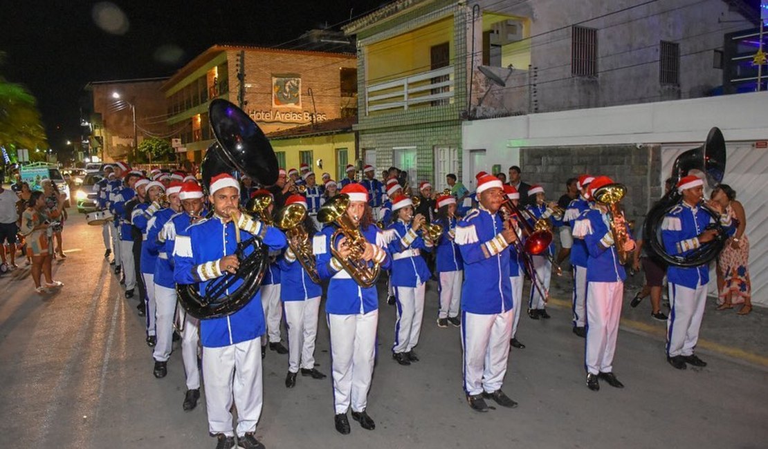 Natal dos Sonhos: banda marcial e pastoril se apresentam sábado em Maragogi