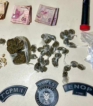 PM flagra tráfico de drogas e apreende veículos adulterados no Sertão de Alagoas