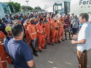 Programa Fortalece Alagoas entrega veículos para Secretaria de Serviços Públicos de Penedo