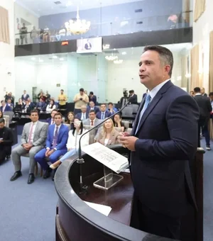Paulo Dantas abre ano legislativo e destaca obras, hospitais e crescimento econômico em Alagoas