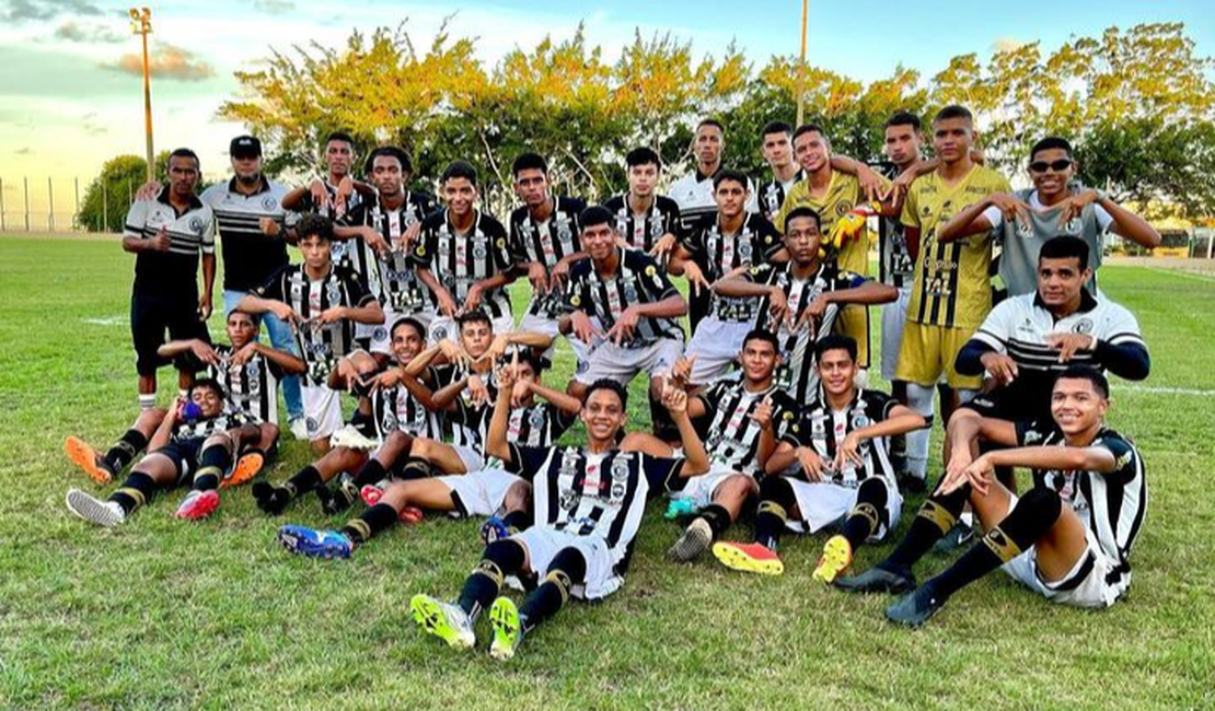 Invencibilidade e 'baliza zero': Sub-17 do ASA é o único com 100% de aproveitamento no Campeonato Alagoano