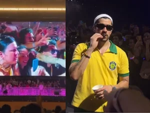 Fã viraliza após “levar bronca” de Bad Bunny em show em SP: entenda