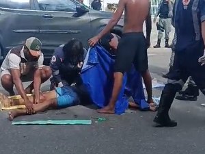 Colisão entre carro e moto deixa homem ferido em Paripueira