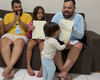 Casal homoafetivo de Arapiraca comemora a adoção de três crianças