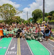 Batalhão Rodoviário promove manhã de diversão para crianças de comunidades de Maceió