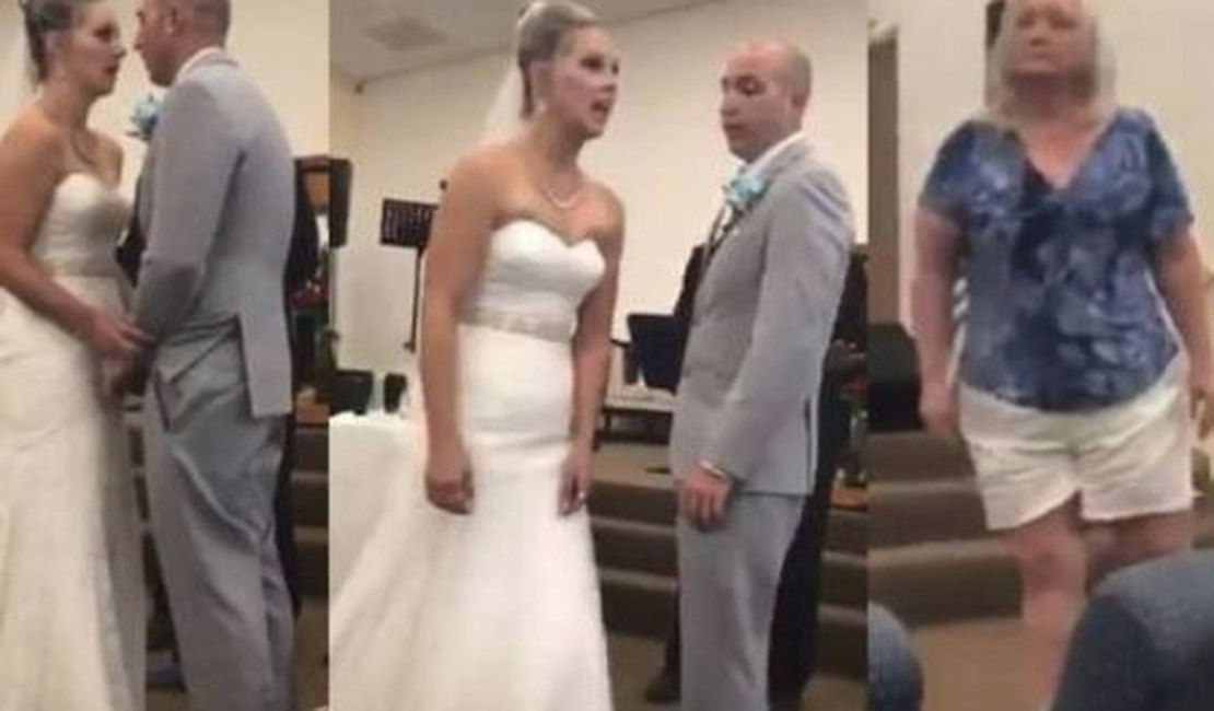 Casamento termina em briga após sogra discordar dos votos da noiva