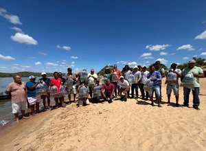 Dia Mundial da Água em Alagoas: peixamento repovoa rio São Francisco com espécie ameaçada de extinção