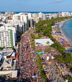 Maceió se destaca entre os destinos mais buscados do Brasil para o Carnaval 2026