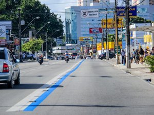 Prefeitura inicia revitalização da Faixa Azul na parte alta