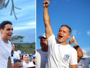 JHC intensifica presença nas ruas; Renan foca em agenda com aliados