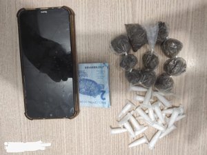 Polícia prende em flagrante homem por tráfico de drogas em Maceió