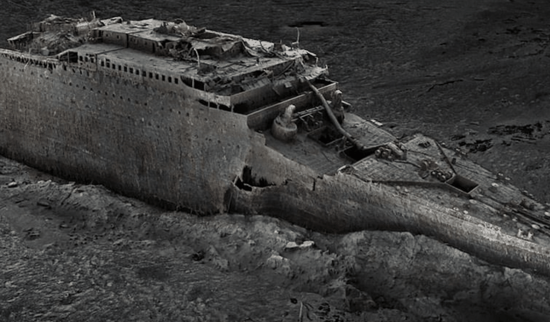 Primeiras imagens em 3D do Titanic revelam detalhes do naufrágio mais famoso do mundo