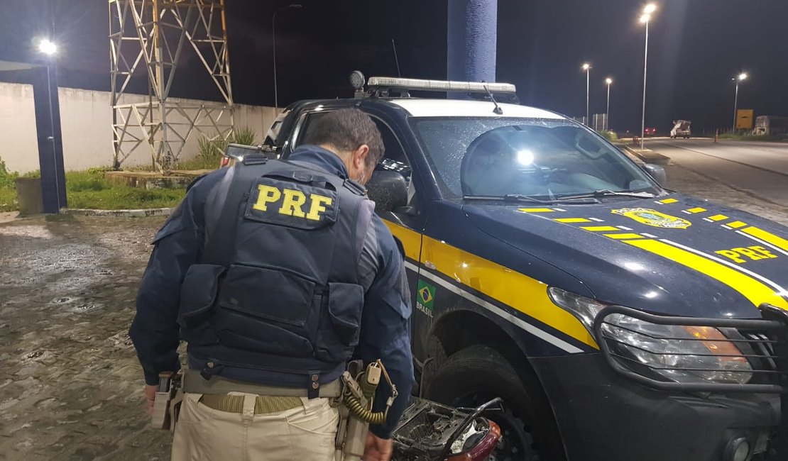 Polícia Rodoviária prende homem por adulteração de veículo em União dos Palmares